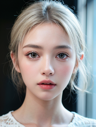 黑色打底袜搭配可爱的女生头像：打造独特时尚风格